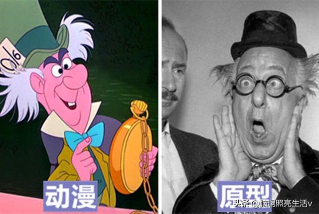 根据现实原型而设计出来的，7个“耳熟能详”的动漫人物